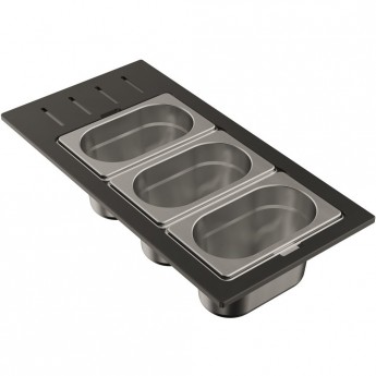 Контейнер OMOIKIRI DC-02-3 IN нержавеющая сталь