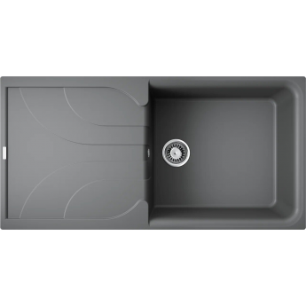 Мойка OMOIKIRI YASUGATA 100-PL Tetogranit/платина