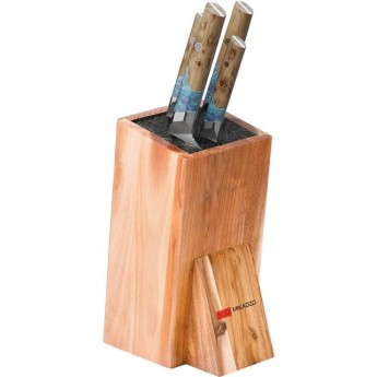 Набор ножей OMOIKIRI DAMASCUS KUON SET + универсальная подставка Набор ножей OMOIKIRI DAMASCUS KUON SET + универсальная подставка